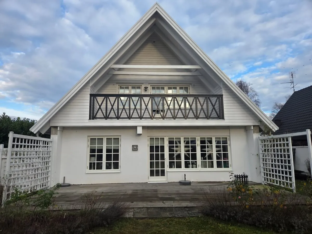 Färdigt hus byggt av Näsets Bygg AB